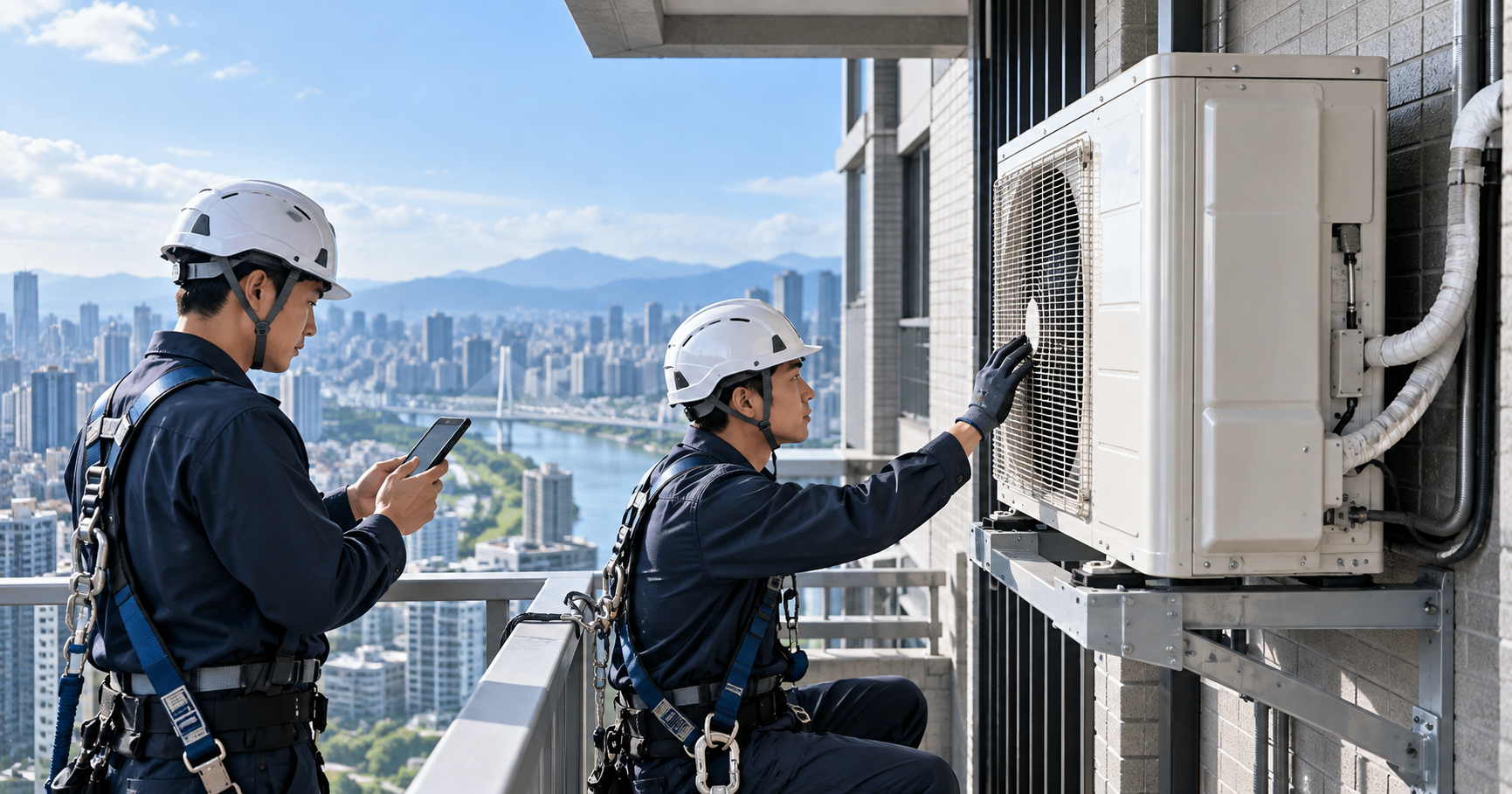高樓層冷氣室外機維修怎麼安排